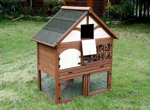 Show full view: Merry Products Tudor Decorative Rabbit Hutch slide 6 of 11
