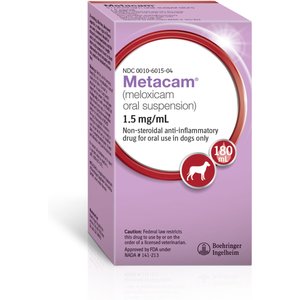 Metacam (Meloxicam) Oral Suspension for Dogs, 1.5 mg/mL, 180-mL