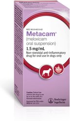Metacam (Meloxicam) Oral Suspension for Dogs, 1.5 mg/mL, 32-mL
