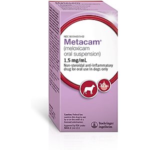 Metacam (Meloxicam) Oral Suspension for Dogs, 1.5 mg/mL, 32-mL
