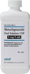 Metoclopramide (Generic) Oral Solution, 5mg/5mL, 16-oz