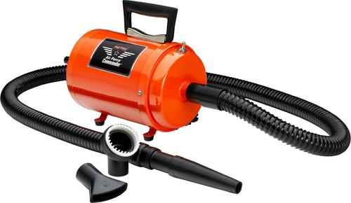 Show full view: MetroVac Air Force Commander Two-Speed Pet Dryer, Orange slide 1 of 7