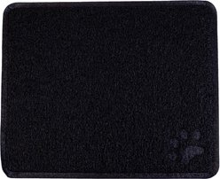 Miaustore Dog & Cat Waterproof Dinner Placemat, Black