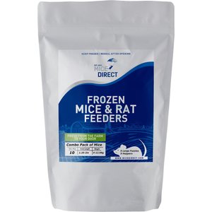 MiceDirect Frozen Feeders Snake Food, Combo Pack, Mice, Large Fuzzies & Hoppers