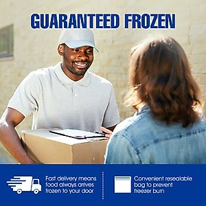 MiceDirect Frozen Feeders Snake Food, Rats, Weanlings, 10 count