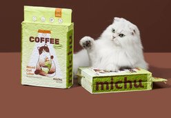 Michu Coffee Scented Clumping Tofu Cat Litter, 5.5-lb bag