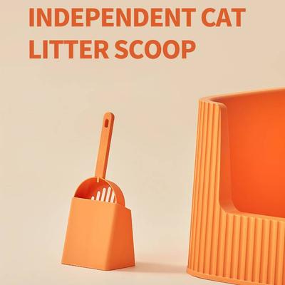 Show full view: Michu Container Cat Litter Box, Coral slide 7 of 10