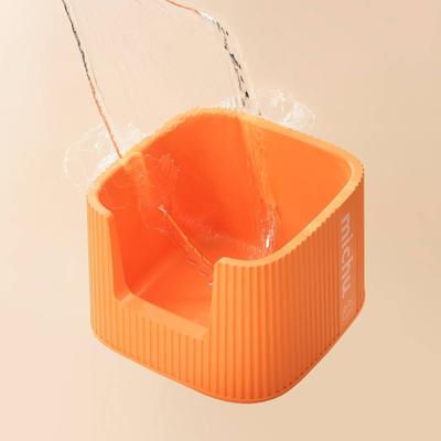 Show full view: Michu Container Cat Litter Box, Coral slide 9 of 10