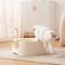 Show in main carousel: Michu Macaron High Edge Open Style Cat Litter Box, Daisey White slide 3 of 10