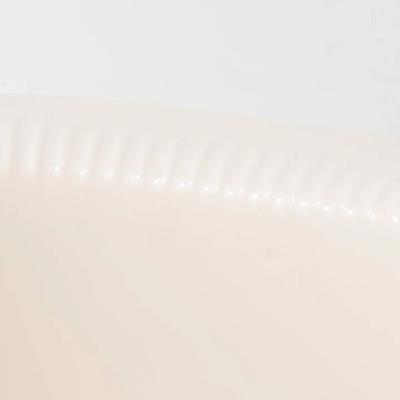 Show full view: Michu Macaron High Edge Open Style Cat Litter Box, Daisey White slide 6 of 10