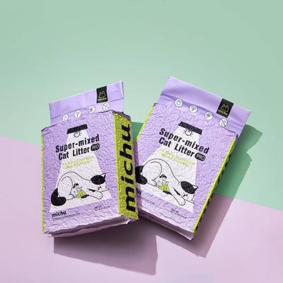 Show full view: Michu Mixed Tofu Heavy Duty Flushable Kitty Litter, 5.5-lb bag slide 5 of 11