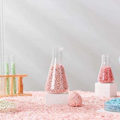 Show full view: Michu Peach Scented Natural Clumping Flushable Tofu Cat Litter, 5.5-lb bag slide 9 of 11