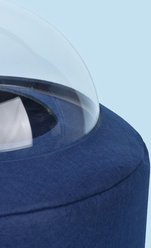 Michu Space Capsule Cat Bed, Small, Navy slide 2 of 4