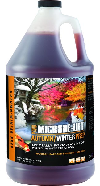 Show full view: Microbe-Lift Autumn/Winter Prep Pond Water Care, 1-gal jug slide 1 of 3