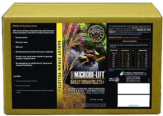 Microbe-Lift Barley Straw Pellets+ Pond Water Care