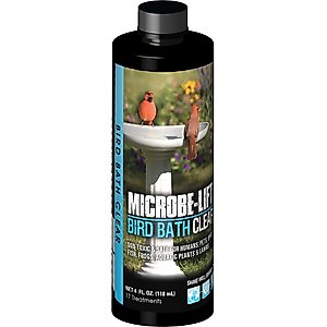 Microbe-Lift Bird Bath Clear Solution, 4-oz bottle