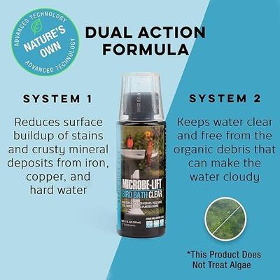 Show full view: Microbe-Lift Bird Bath Clear Solution, 4-oz bottle slide 4 of 9