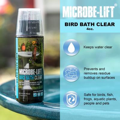 Show full view: Microbe-Lift Bird Bath Clear Solution, 4-oz bottle slide 7 of 9