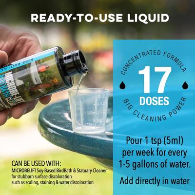 Show full view: Microbe-Lift Bird Bath Clear Solution, 4-oz bottle slide 6 of 9