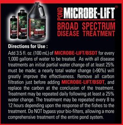 Microbe-Lift Broad Spectrum Disease Fish Treatment, 32-oz bottle slide 2 of 7