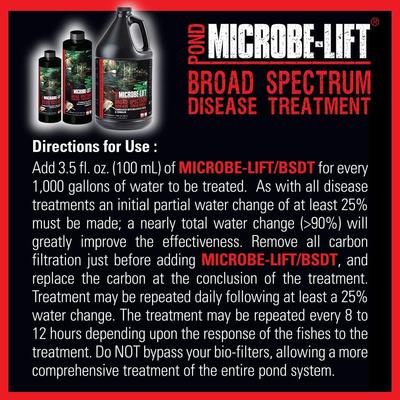 Show full view: Microbe-Lift Broad Spectrum Disease Fish Treatment, 32-oz bottle slide 7 of 7