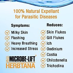 Microbe-Lift Herbtana Salt & Freshwater Fish Treatment, 16-oz bottle slide 2 of 6