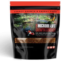 Microbe-Lift Legacy Growth & Energy Floating Pellets with Color Enhancer Koi & Goldfish Food, 2.25-lb jar
