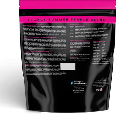 Show full view: Microbe-Lift Legacy Variety Mix Floating Pellets & Sticks Koi & Goldfish Food, 2.25-lb jar slide 2 of 8