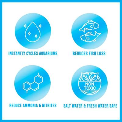 Show full view: Microbe-Lift Nite Out II Marine Aquarium Water Treatment, 4-oz bottle slide 3 of 6