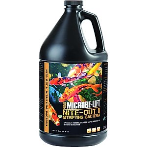 Microbe-Lift Nite-Out II Nitrifying Bacteria Pond Water Care, 1-gal jug