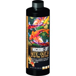 Microbe-Lift Nite-Out II Nitrifying Bacteria Pond Water Care, 32-oz bottle