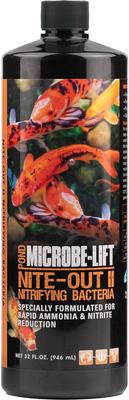Show full view: Microbe-Lift Nite-Out II Nitrifying Bacteria Pond Water Care, 32-oz bottle slide 2 of 5