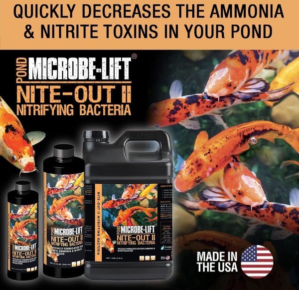 Microbe-Lift Nite-Out II Nitrifying Bacteria Pond Water Care