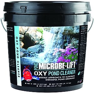 Microbe-Lift Oxy Pond Cleaner, 18-lb bucket
