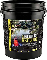 Microbe-Lift Pond Big Bites Koi & Goldfish Food, 16.75-lb bucket