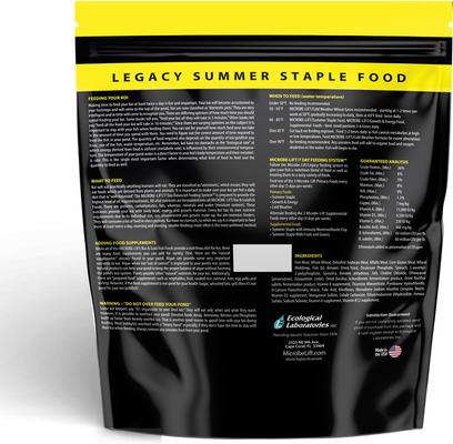 Show full view: Microbe-Lift Pond Big Bites Koi & Goldfish Food, 2.75-lb jar slide 2 of 6