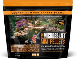 Microbe-Lift Pond Mini Pellets Koi & Goldfish Food, 6-lb tub