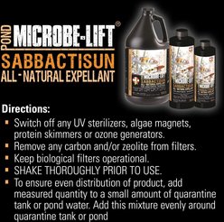 Microbe-Lift Sabbactisun All-Natural Expellant Aquarium Bacterial Disease Water Conditioner, 16-oz bottle slide 2 of 6