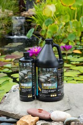 Show full view: Microbe-Lift Sludge Away Pond Water Care, 1-gal jug slide 2 of 7
