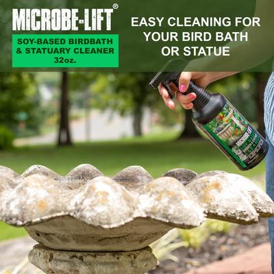 Show full view: Microbe-Lift Soy-Based Birdbath & Statuary Cleaner, 32-oz bottle slide 2 of 6