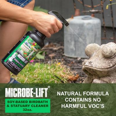 Show full view: Microbe-Lift Soy-Based Birdbath & Statuary Cleaner, 32-oz bottle slide 4 of 6