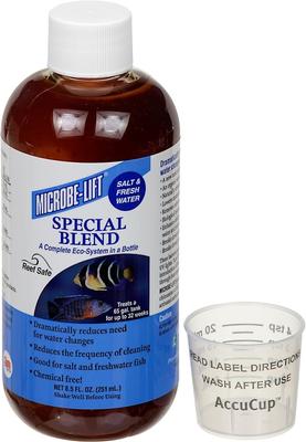 Show full view: Microbe-Lift Special Blend Salt & Fresh Water Eco System in a Bottle, 8.5-oz bottle slide 7 of 8