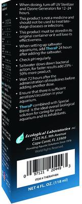Show full view: Microbe-Lift TheraP Aquarium Fish Water Treatment, 4-oz bottle slide 3 of 6