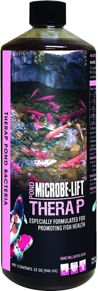 Microbe-Lift TheraP Pond Fish Water Treatment, 32-oz bottle