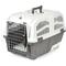 Show in main carousel: MidWest 24-in Plastic Dog & Cat Carrier with integrated Litter Pan, Grey, Small slide 1 of 10