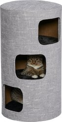 MidWest 3-Story Feline Nuvo Stella Cat Condo, Silver slide 2 of 4