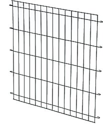 MidWest 54-in Solution Series SL54DD & 1154 Dog Crate Divider Panel, Black, Giant, 1