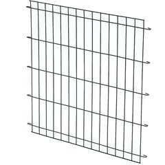 MidWest 54-in Solution Series SL54DD & 1154 Dog Crate Divider Panel, Black, Giant, 1