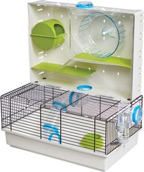 MidWest Arcade Hamster Cage, Green/White
