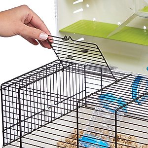 MidWest Arcade Hamster Cage, Green/White